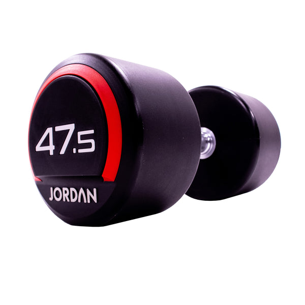 Premium Urethane Dumbbells Jordan Fitness 47.5kg