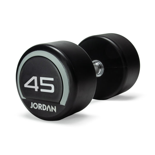 JORDAN Urethane Dumbbells - Up to 75kg (Grey)