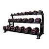 10 pair dumbbel rack (3 tier) Jordan Fitness