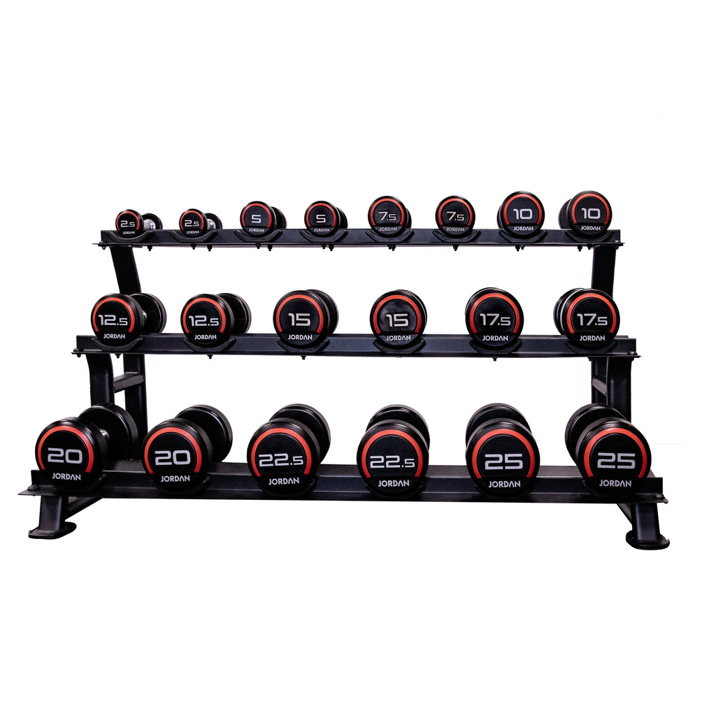 Lifeline 3-tier Dumbbell Rack