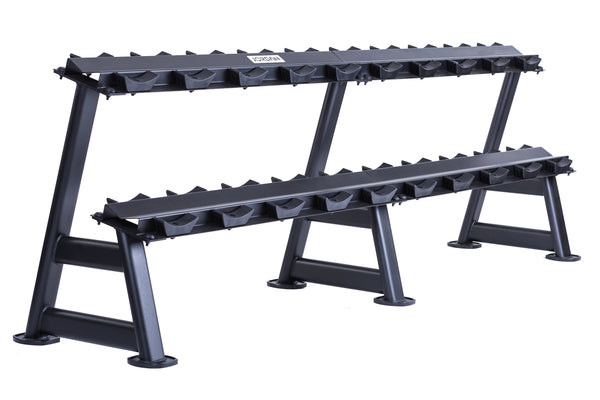 JORDAN 10 Pair Dumbbell Rack (2 tier)