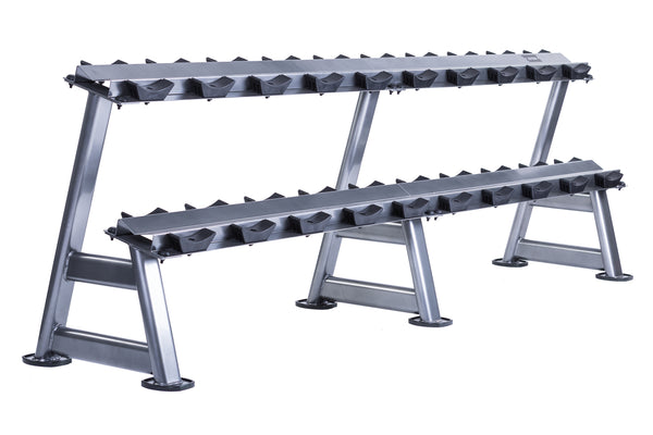 JORDAN 10 Pair Dumbbell Rack (2 tier)