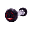 Classic Rubber Dumbbells Jordan Fitness