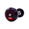 Classic Rubber Dumbbells Jordan Fitness