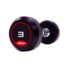 Classic Rubber Dumbbells Jordan Fitness