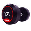 JORDAN® Rubber Dumbbells - Up to 70kg (Red)