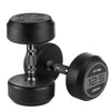 JORDAN® Rubber Dumbbells - Up to 70kg (Grey)