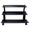 Hex Dumbbell Rack 3 Tier Jordan Fitness