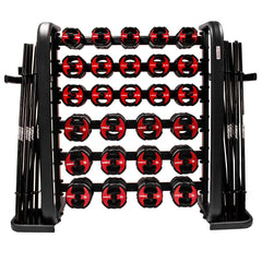 JORDAN® Studio Barbell Racks (Holds 30 Sets)