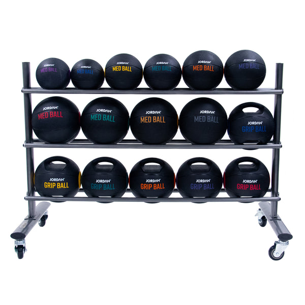 Medicine Ball Rack (Holds 16) Jordan Fitness