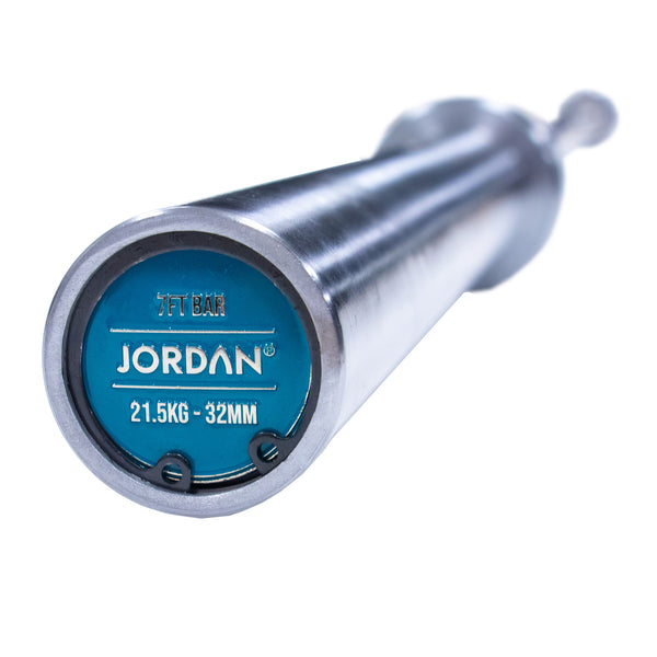 Jordan Fitness Steel Series Straight Olympic Bars with bearings