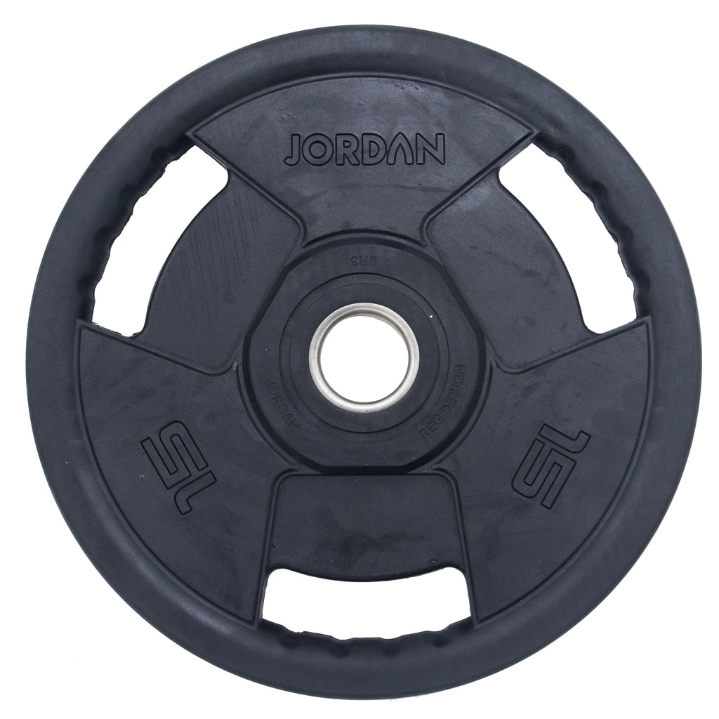 JORDAN® Premium Rubber Olympic Weight Plates | Jordan Fitness ...