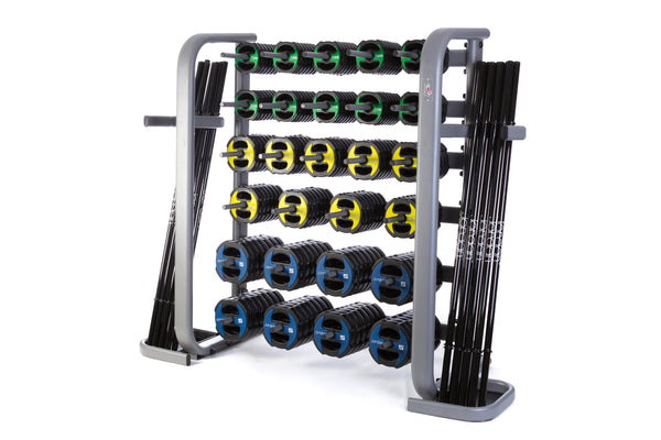 Ignite V2 Urethane Studio Barbell Sets - Colour Coded Jordan Fitness