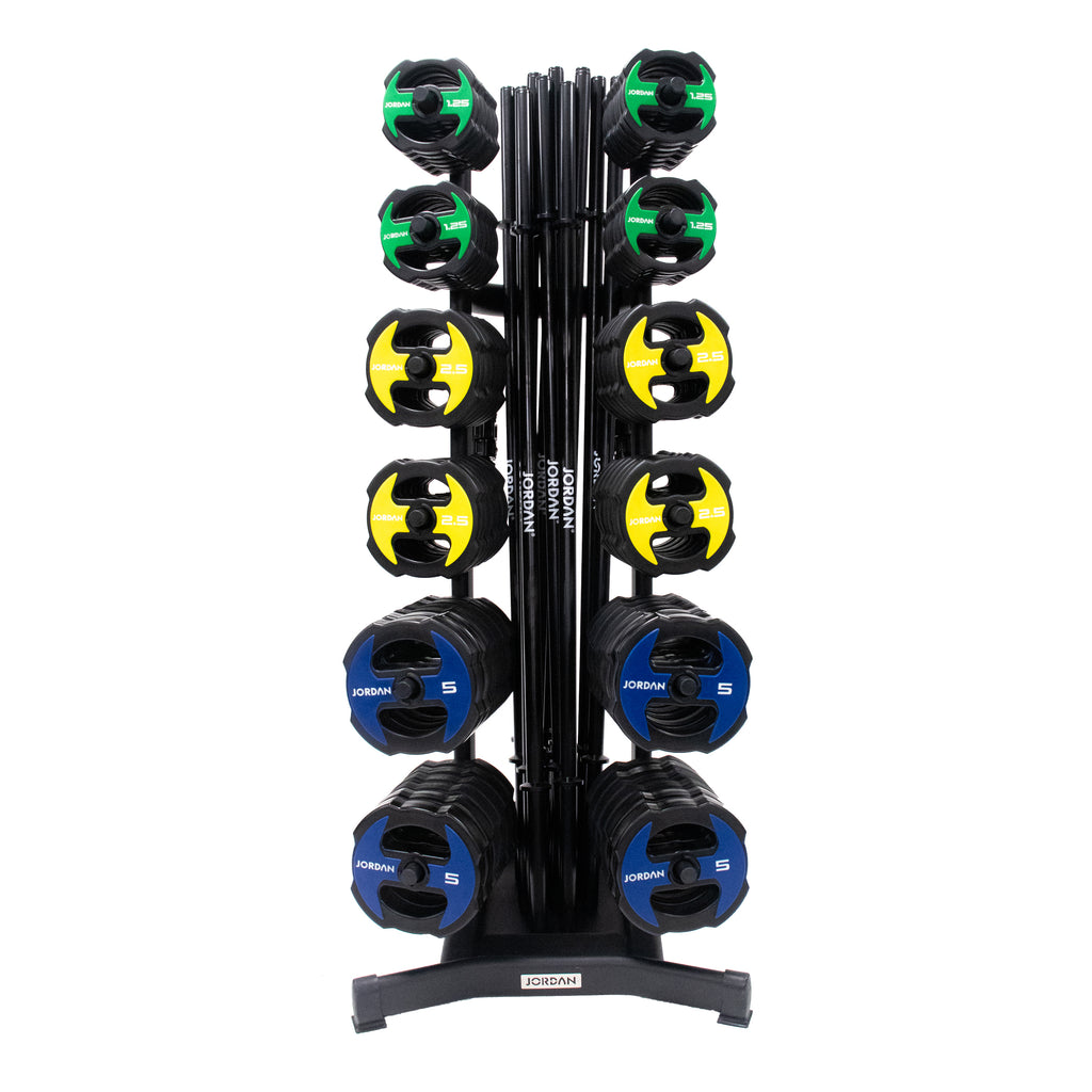 JORDAN® Studio Barbell Racks (Holds 12 Sets/30 Sets) | Jordan Fitness ...