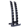 Jordan Fitness Vertical Dumbbell Rack Black