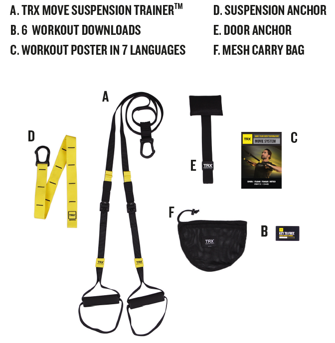 TRX Move Suspension Trainer | Jordan Fitness | Commercial Gym