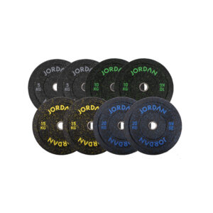 Jordan Coloured Fleck Rubber Bumper Plate