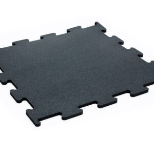 JORDAN Activ Puzzle - Interlocking Gym Flooring - Black